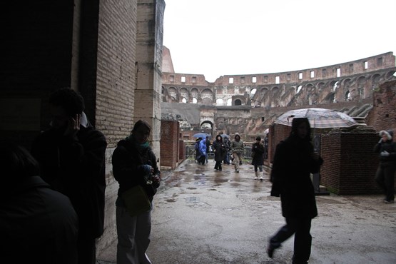 Colosseum Regen