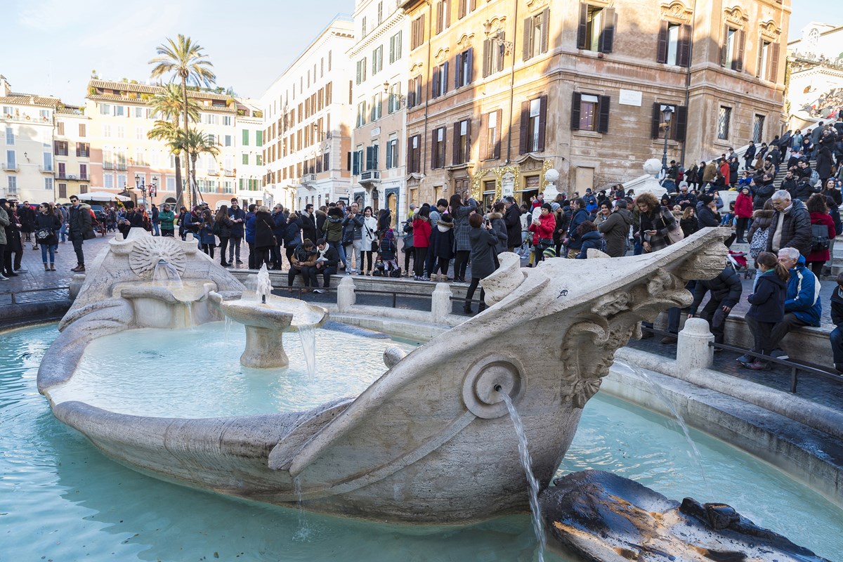 Fontana Della Barcaccia