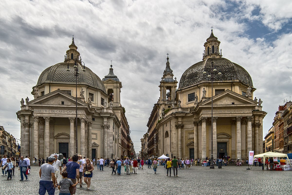 Santa Maria In Montesanto Santa Maria Dei Miracoli