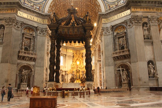 Sint Pieters Basiliek Interieur