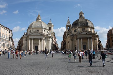 Piazza Del Popolo Panorama