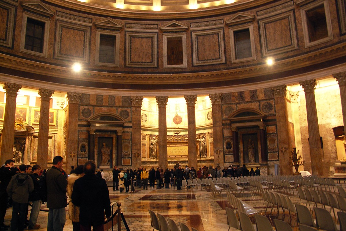 pantheon binnenkant