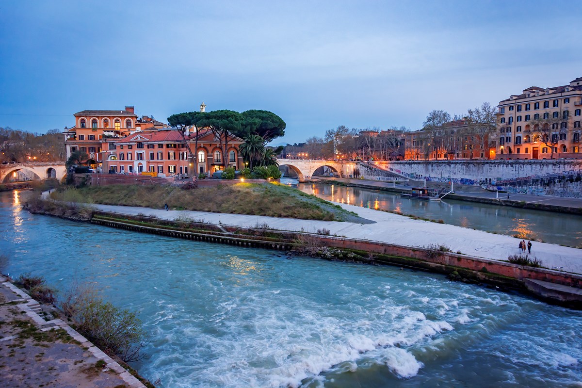 tiber eiland rome