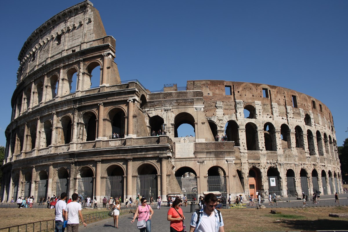 Colosseum Buitenkant 1