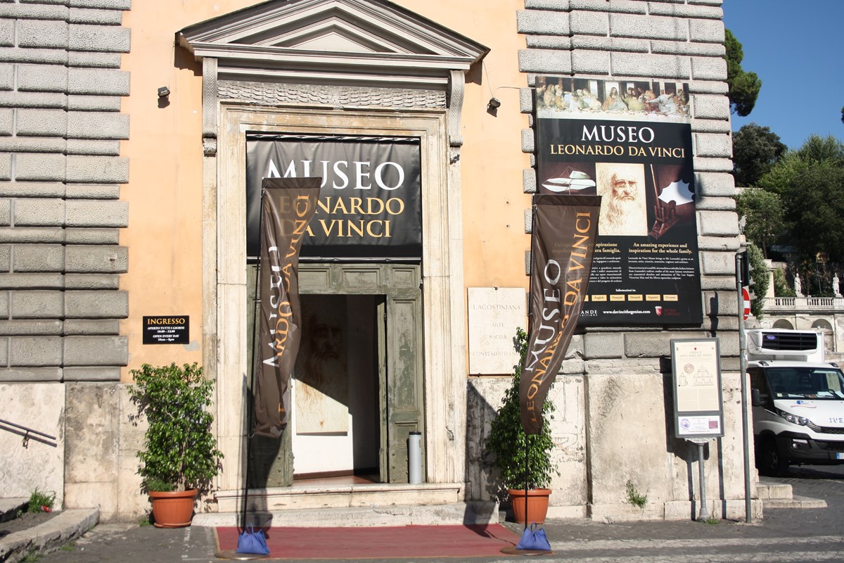 leonardo da vinci museum piazza del popolo