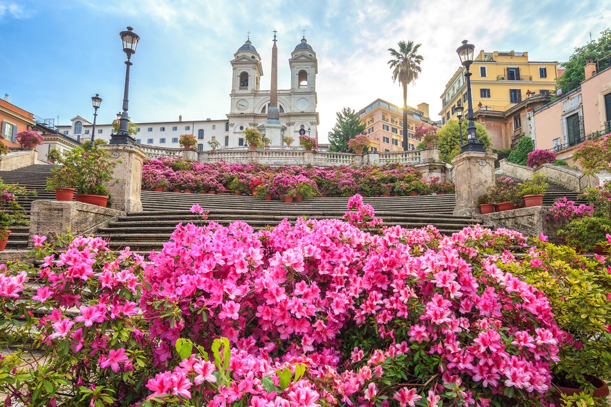 Infiorata Spaanse Trappen Rome